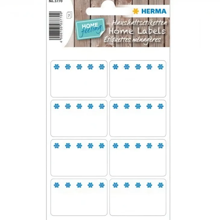Små burketiketter 56-pack