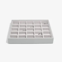 Smyckesskrin 4 våningar, Classic, Stackers, Grå