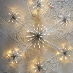 Snöflinga med belysning