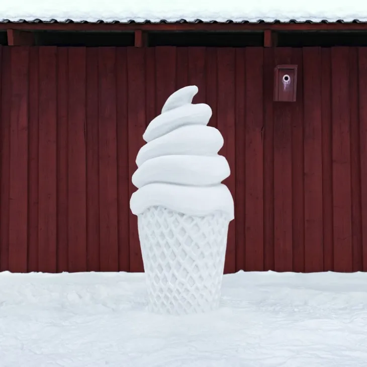 Snöskulptursäck