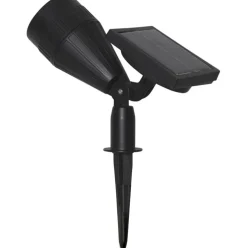 Solcellsladdad trädgårdsspotlight