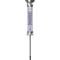 Solcellsladdad utomhustermometer