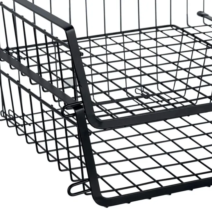 Stapelbar hängkorg i metall, 51,5cm
