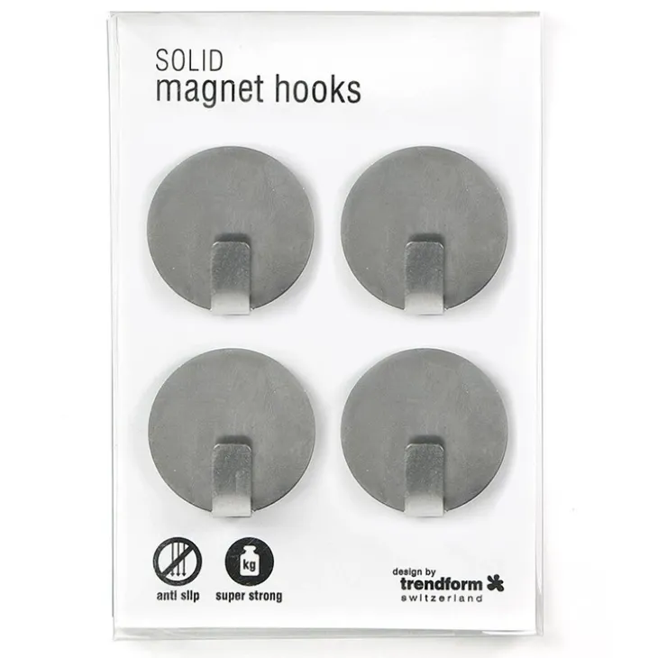Stark magnetkrok 4-pack