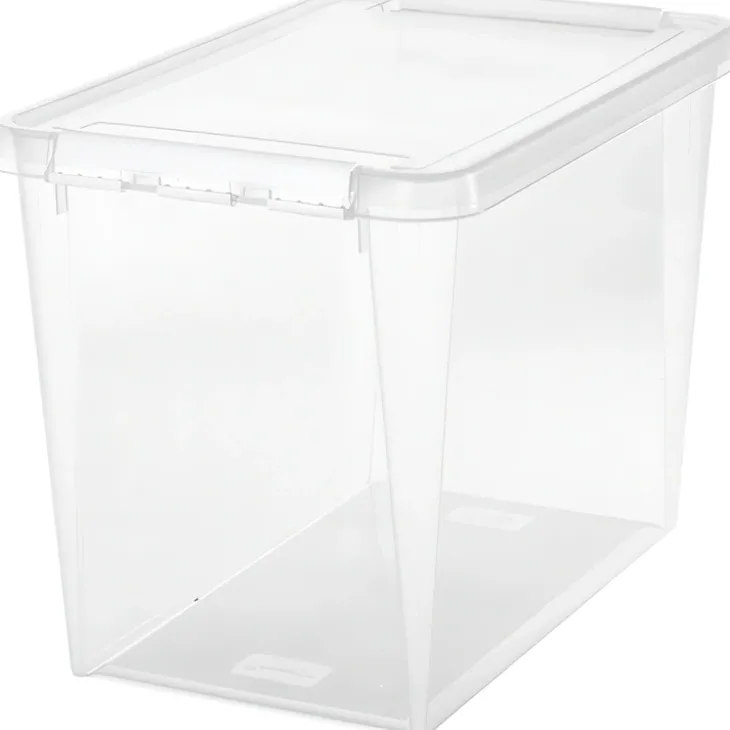 Stor förvaringslåda med lock 66L, SmartStore