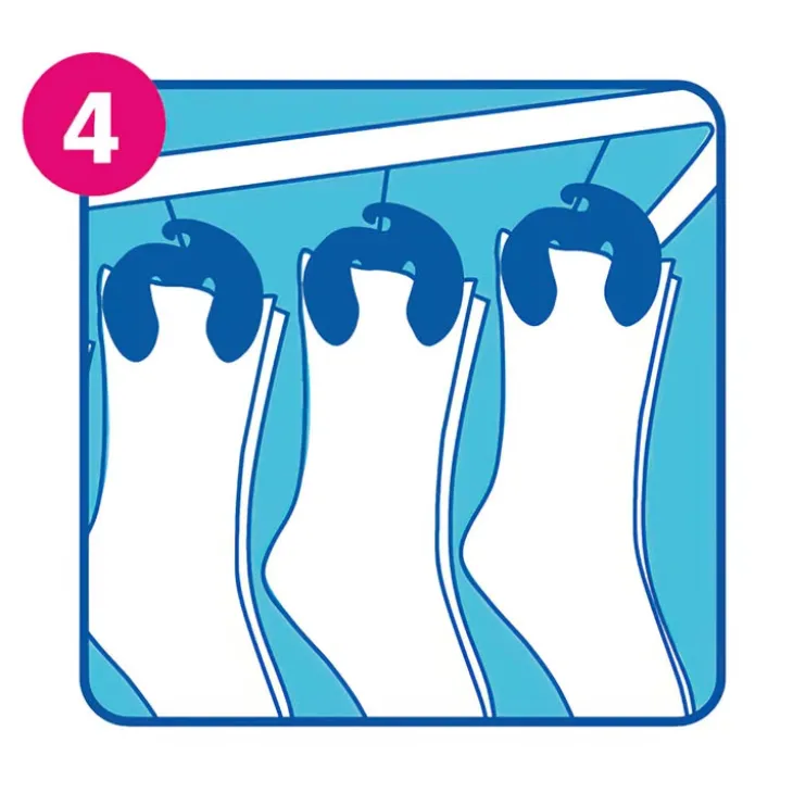 Strumpklämmor Sockstar 20-pack