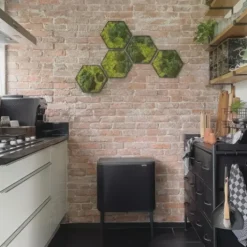 Återvinningsstation på ben med 2 fack, Brabantia, Svart