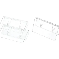 Transparent etikettklämma 3-pack