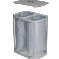 Tvättkorg 2-delad 90L, Joseph Joseph