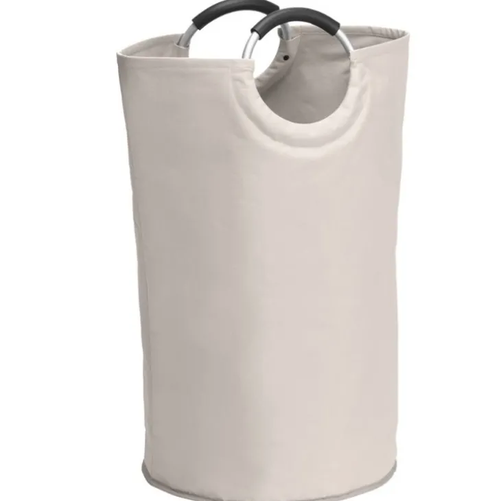 Tvättkorg med handtag 69L, Vit