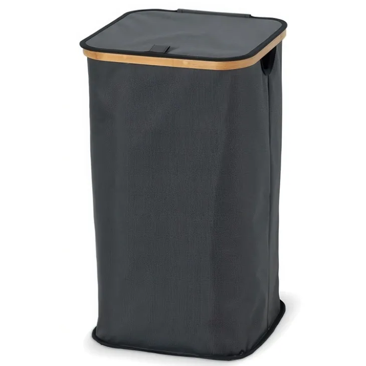 Tvättkorg med lock 73L