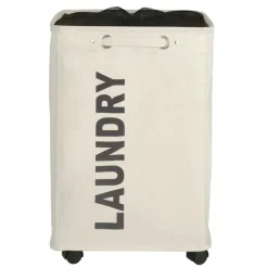 Tvättkorg på hjul, Laundry