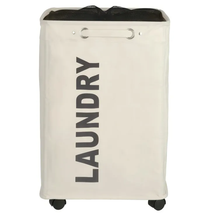 Tvättkorg på hjul, Laundry
