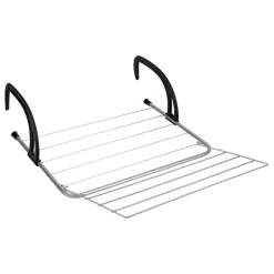Utfällbar torkställning för element och balkong, Silver