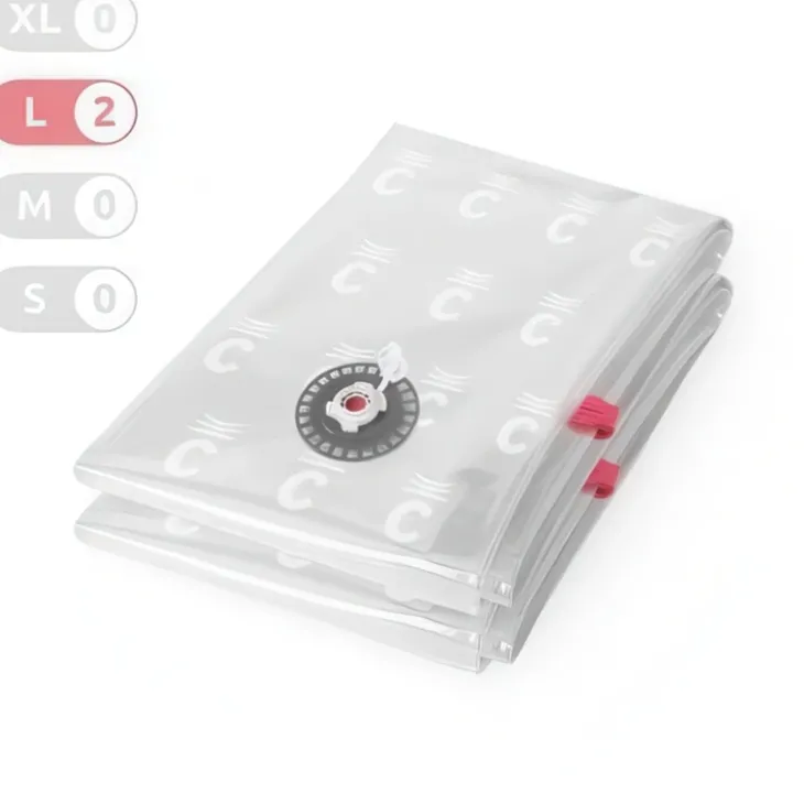 Vakuumpåse 2-pack, 100x80cm, Compactor