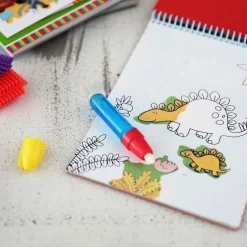 Vattenmålarbok med penna