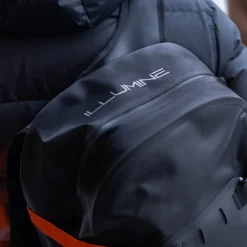 Vattentät ryggsäck med belysning, 30 liter