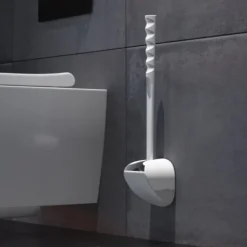Vägghängd toalettborste