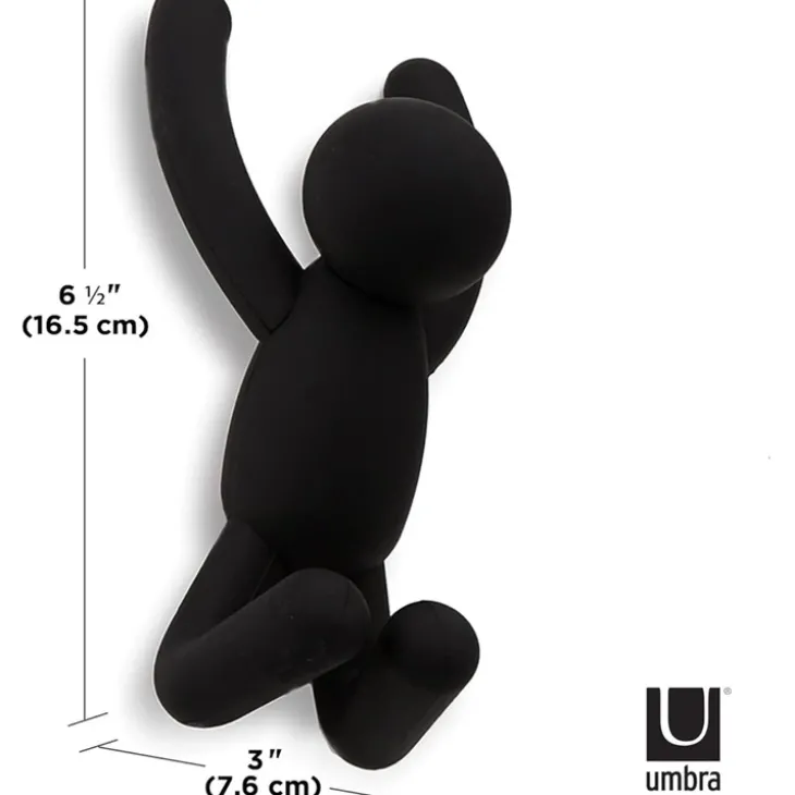 Väggkrokar 3-pack, Buddy, Umbra, Svart