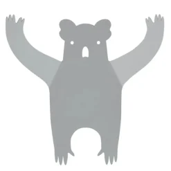 Väggkrok i återvunnen metall, Koala